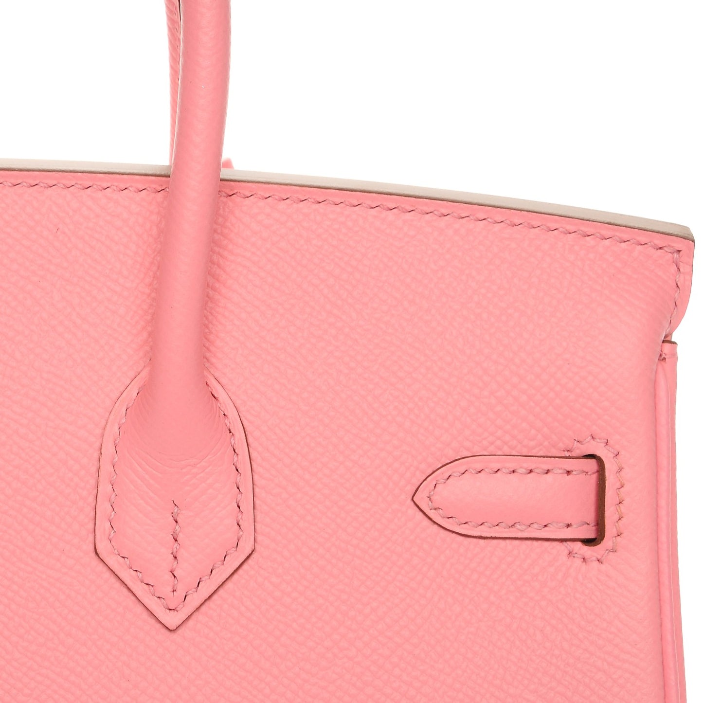 Epsom Birkin 25 Rose Confetti