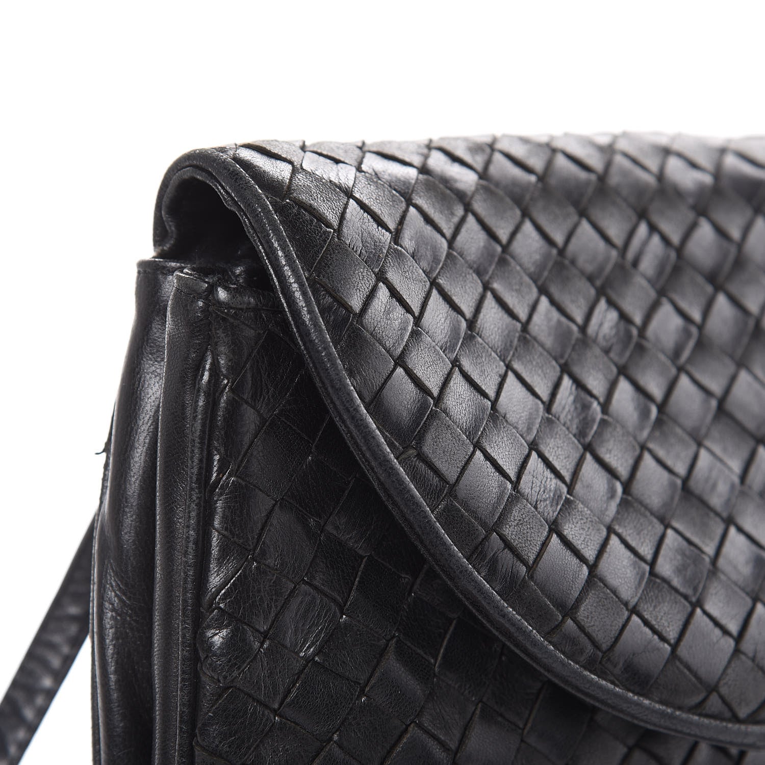 Bottega Veneta Nappa Intrecciato Crossbody Black 10 of 16