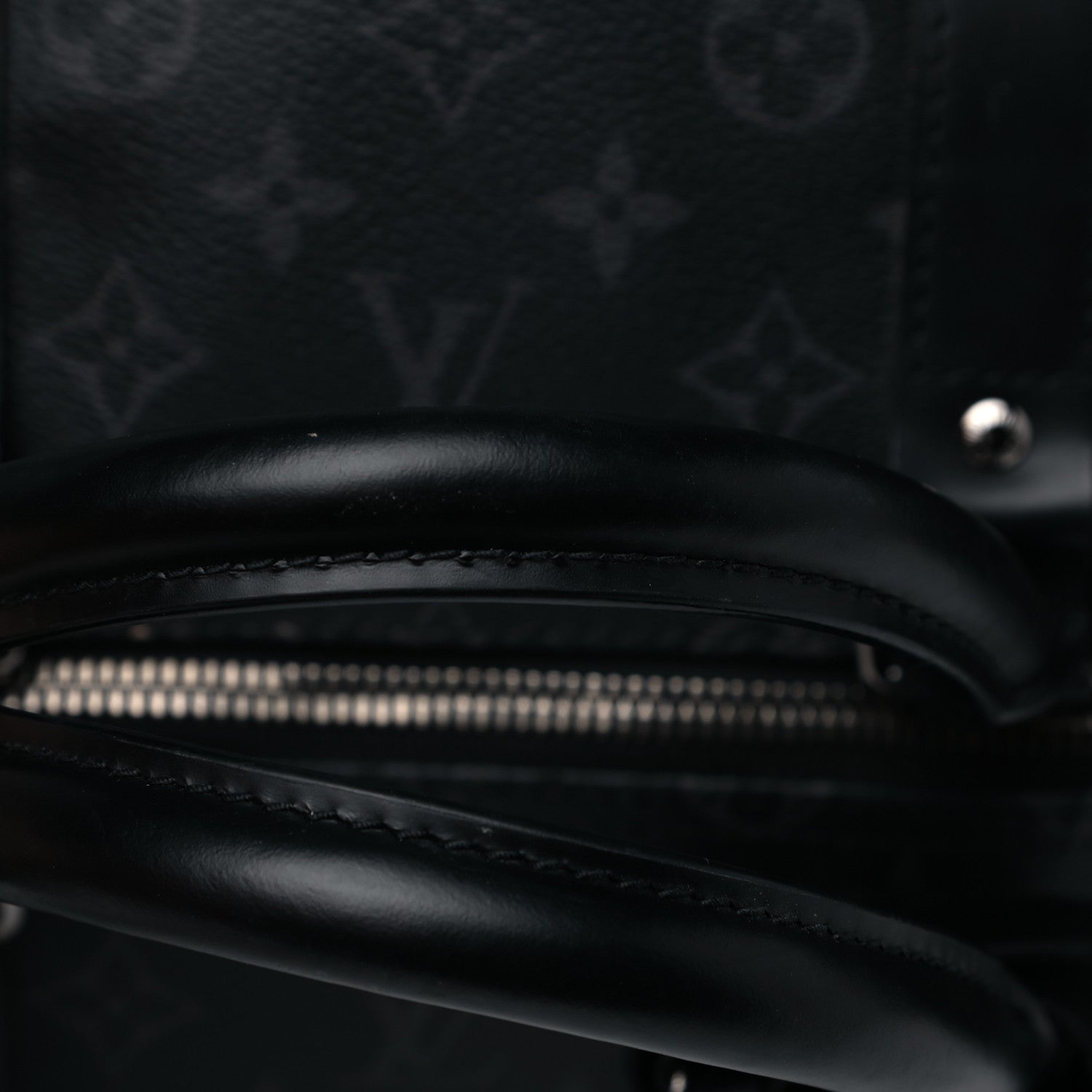 Louis Vuitton Monogram Eclipse Keepall Bandouliere 55 10 of 10
