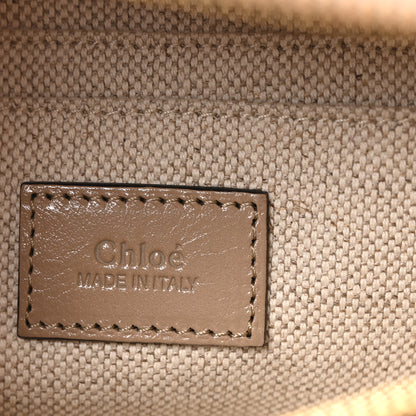 Chloe Shiny Buffalo Small Double Carry Camera Bag Mushroom 6 of 10