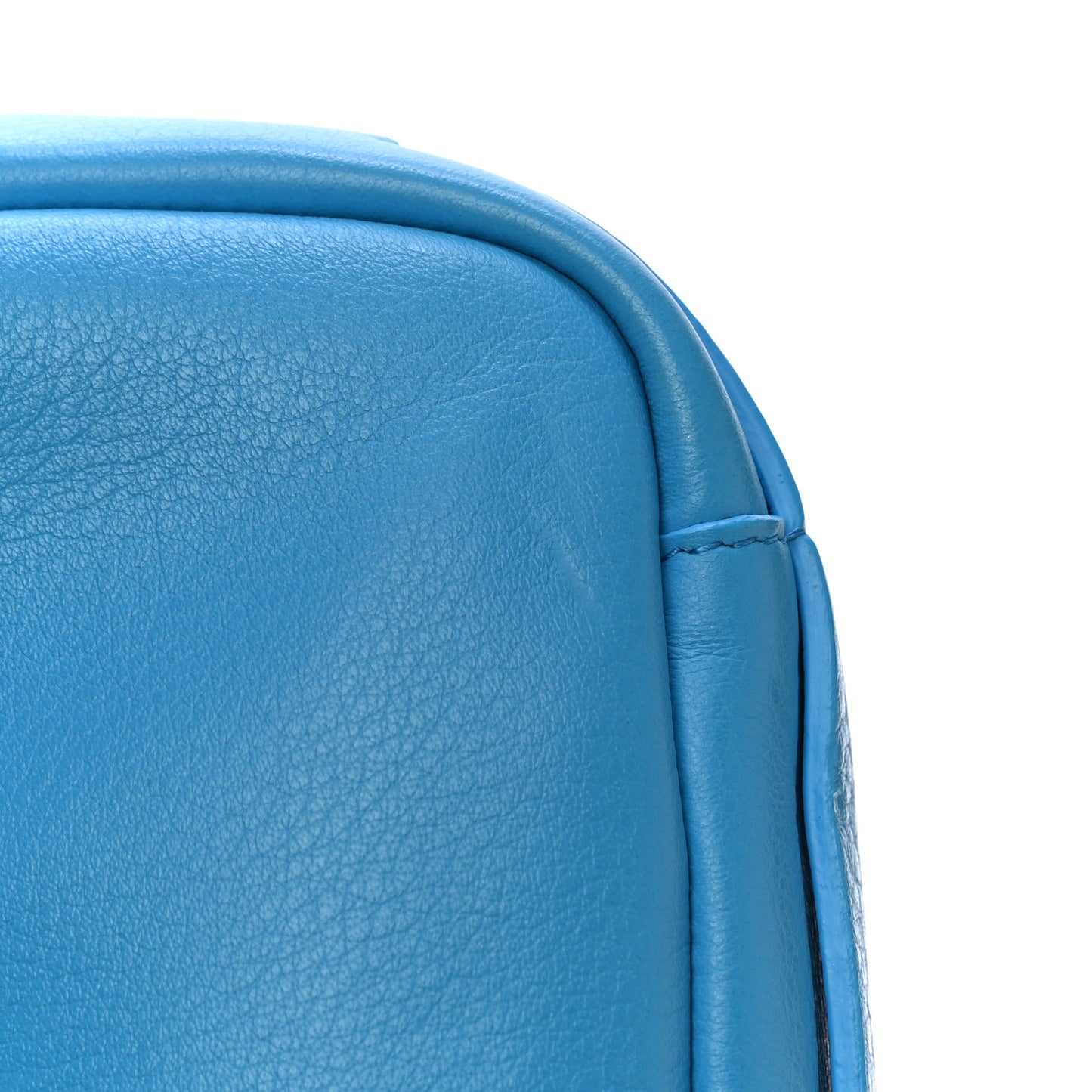 Calfskin XS Everyday Kittens Camera Bag Bleu