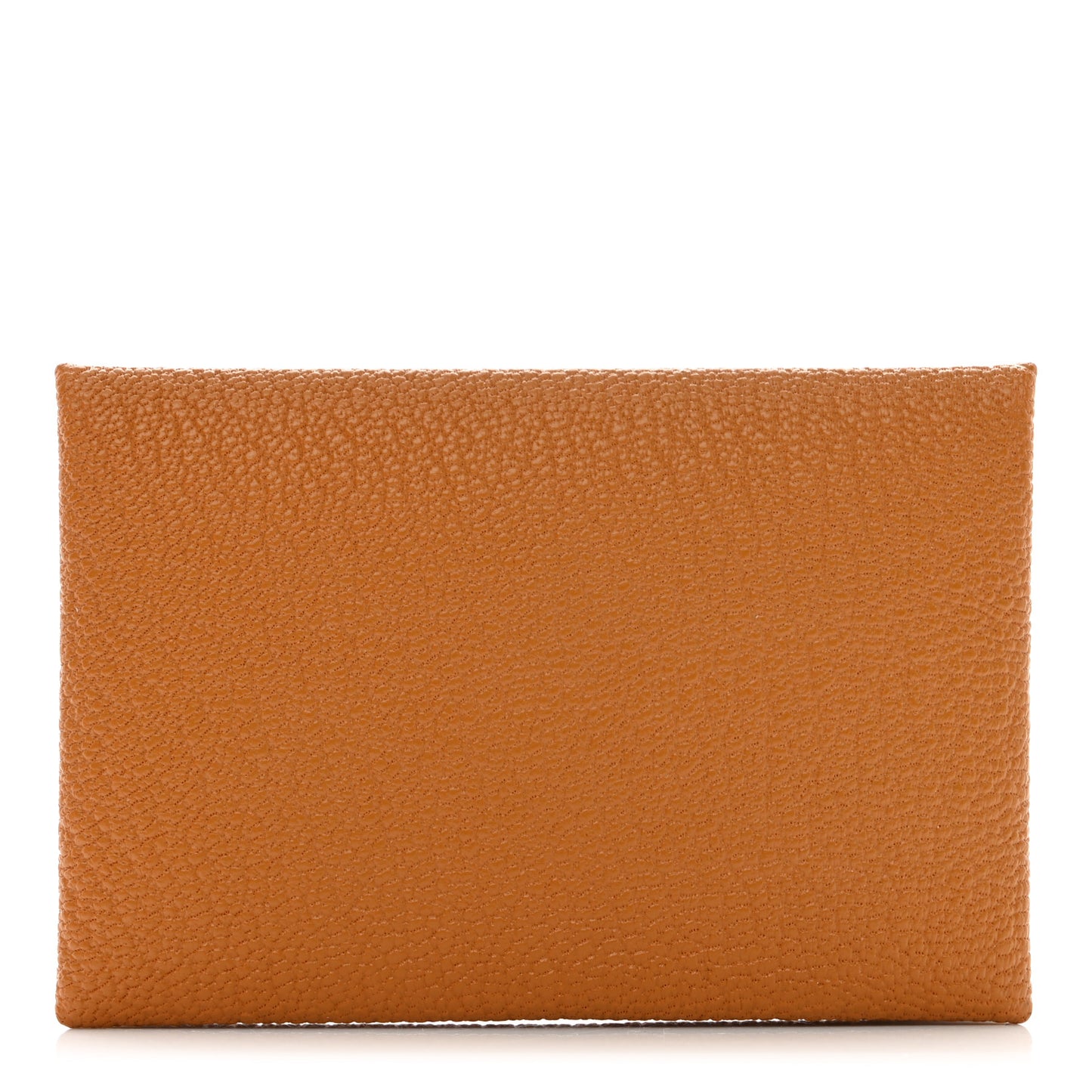 Chevre Mysore Verso Calvi Card Case Caramel Rose Shocking