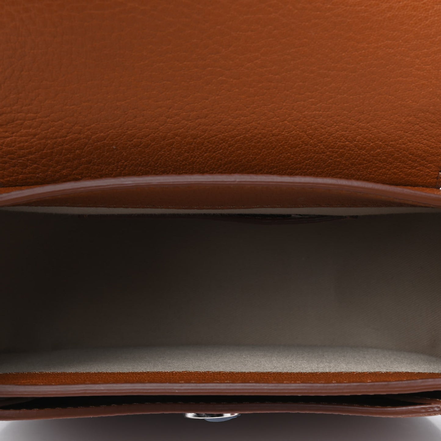 Grained Lambskin Small Tess Bag Caramel