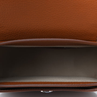 Chloe Grained Lambskin Small Tess Bag Caramel 4 of 4