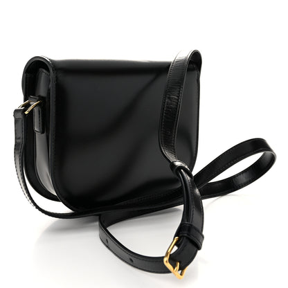 Celine Shiny Calfskin Besace Clea Triomphe Black 3 of 10