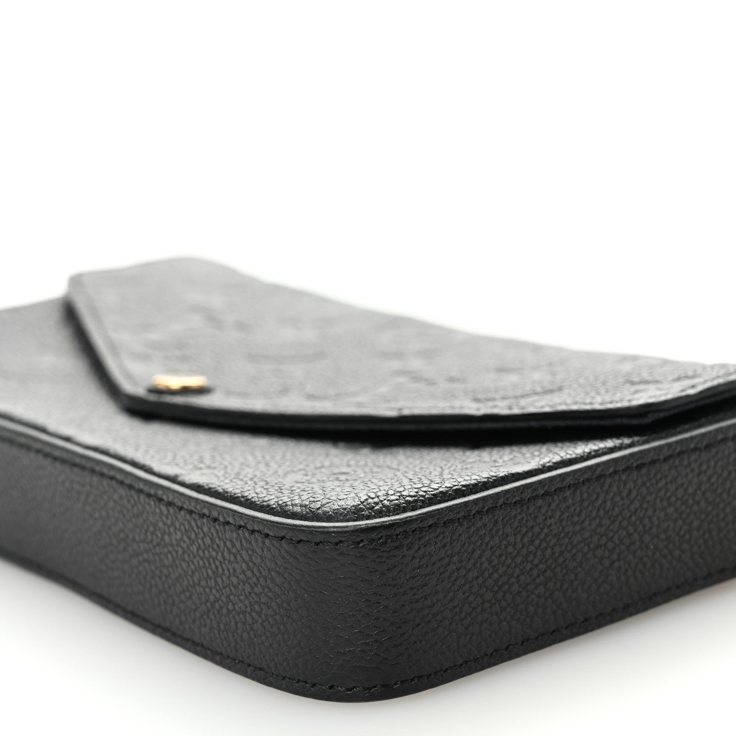 Louis Vuitton Empreinte Pochette Felicie Chain Wallet Black 10 of 12
