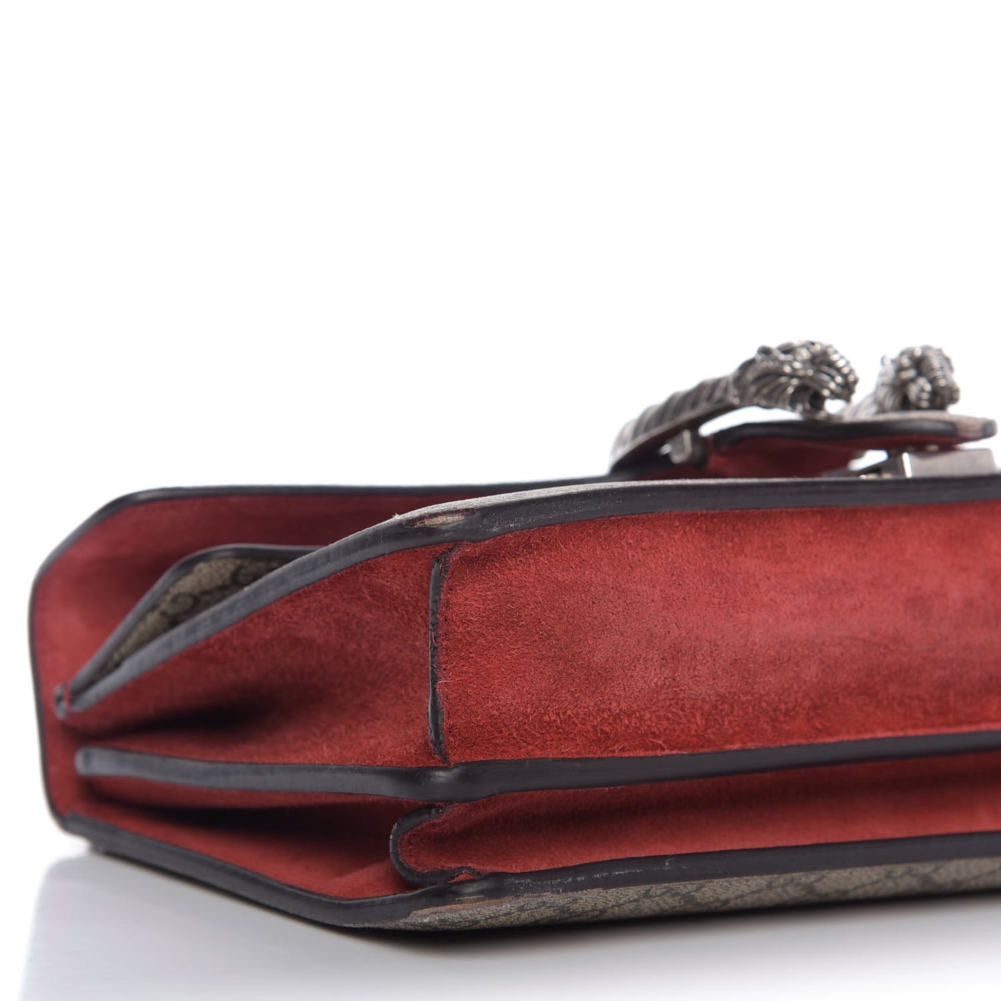 GG Supreme Monogram Small Dionysus Shoulder Bag Red