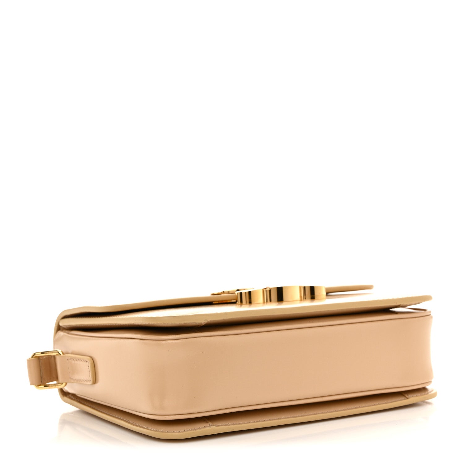 Celine Shiny Calfskin Teen Triomphe Nude 4 of 12
