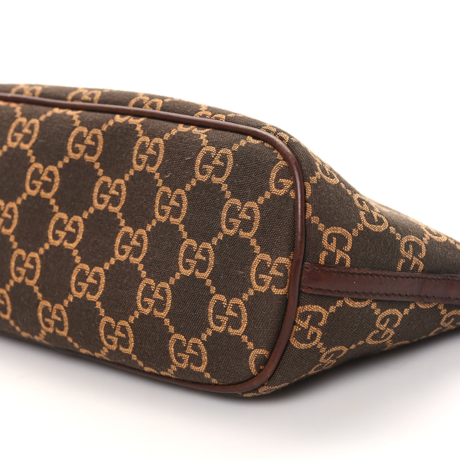 Gucci Monogram Boat Pochette Brown 10 of 13