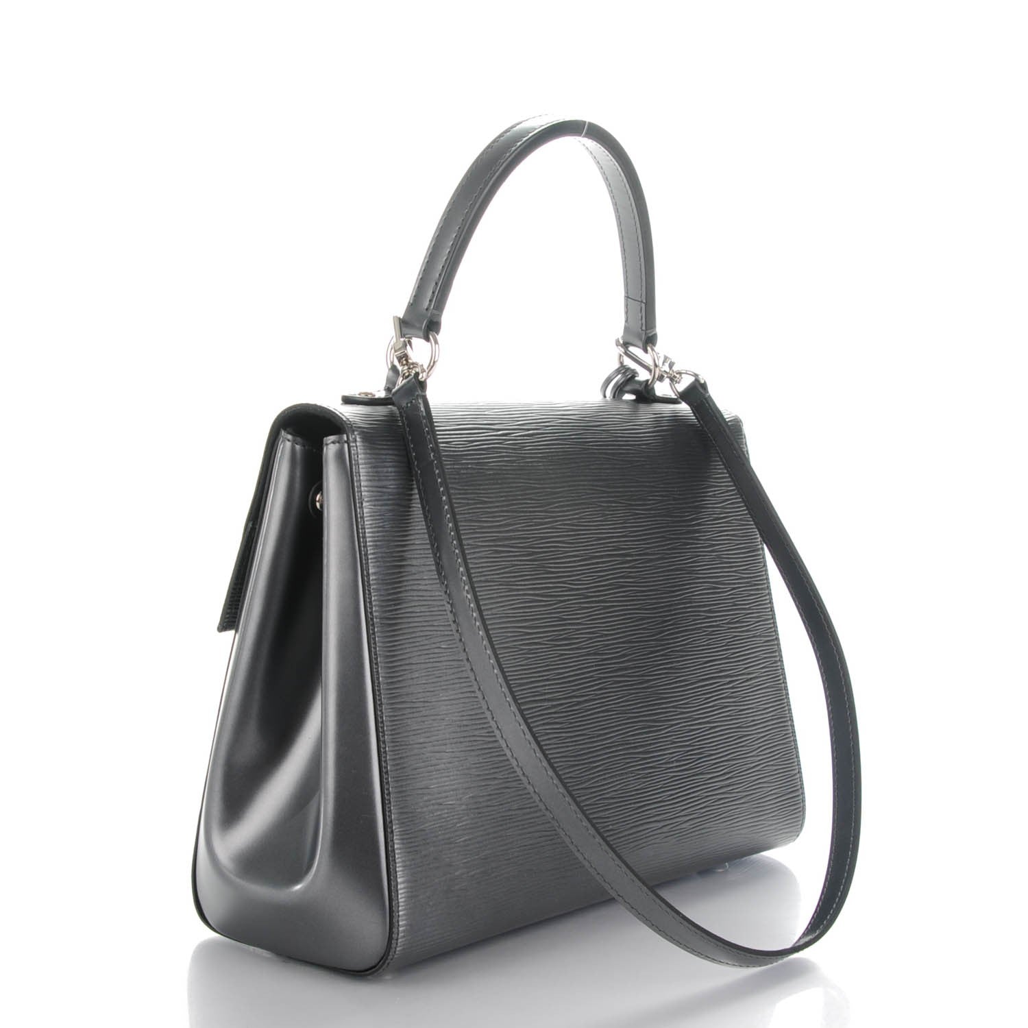 Louis Vuitton Epi Cluny MM Anthracite Nacre 3 of 7