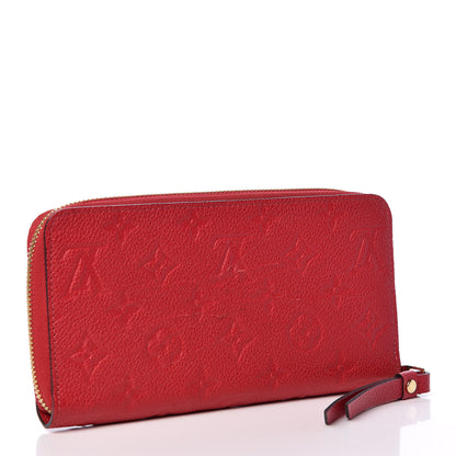Louis Vuitton Empreinte Zippy Wallet Scarlet 3 of 11