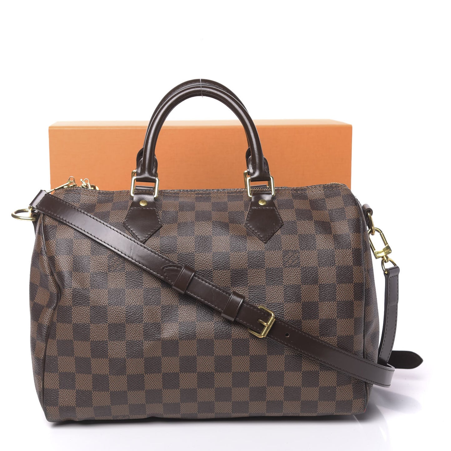 Damier Ebene Speedy Bandouliere 30