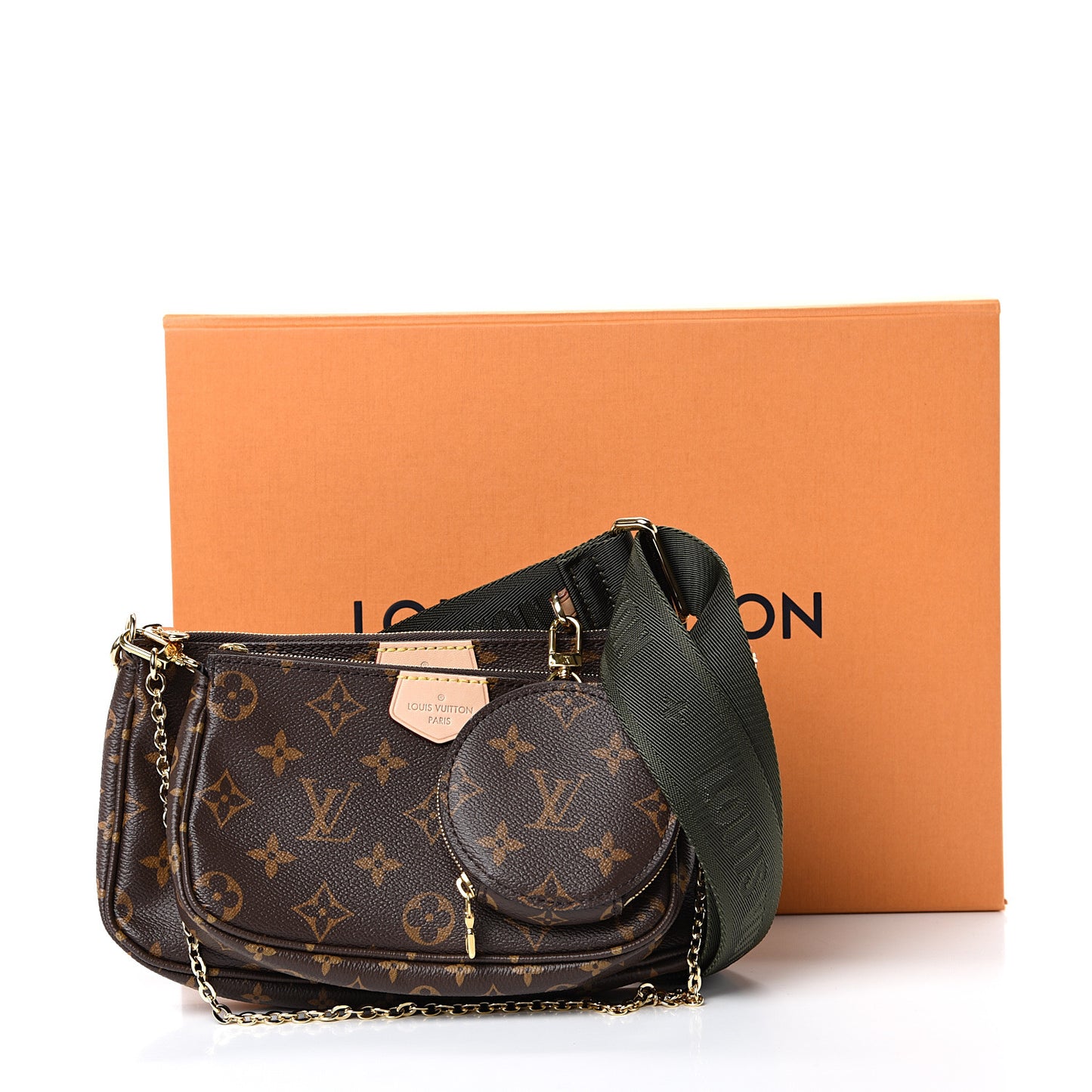Monogram Multi Pochette Accessories Kaki
