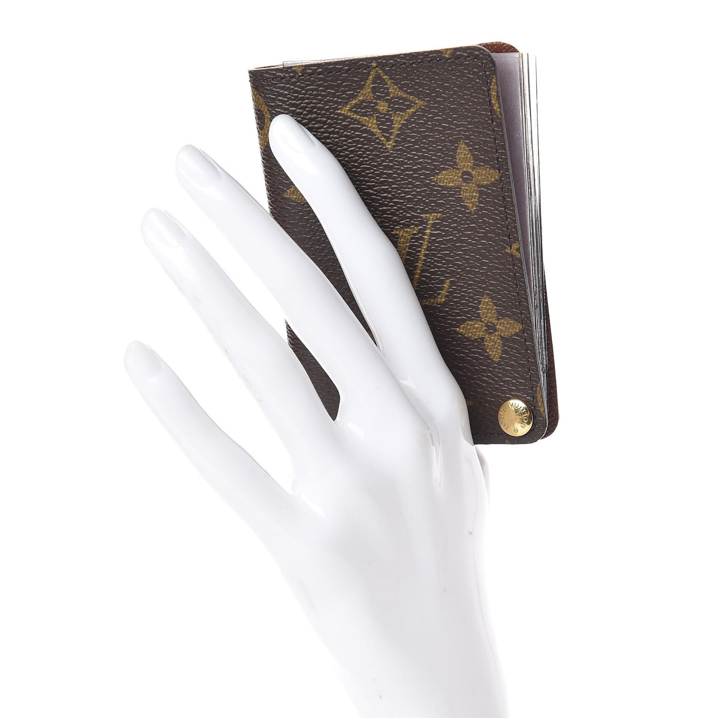 Monogram Credit Card Photo Holder