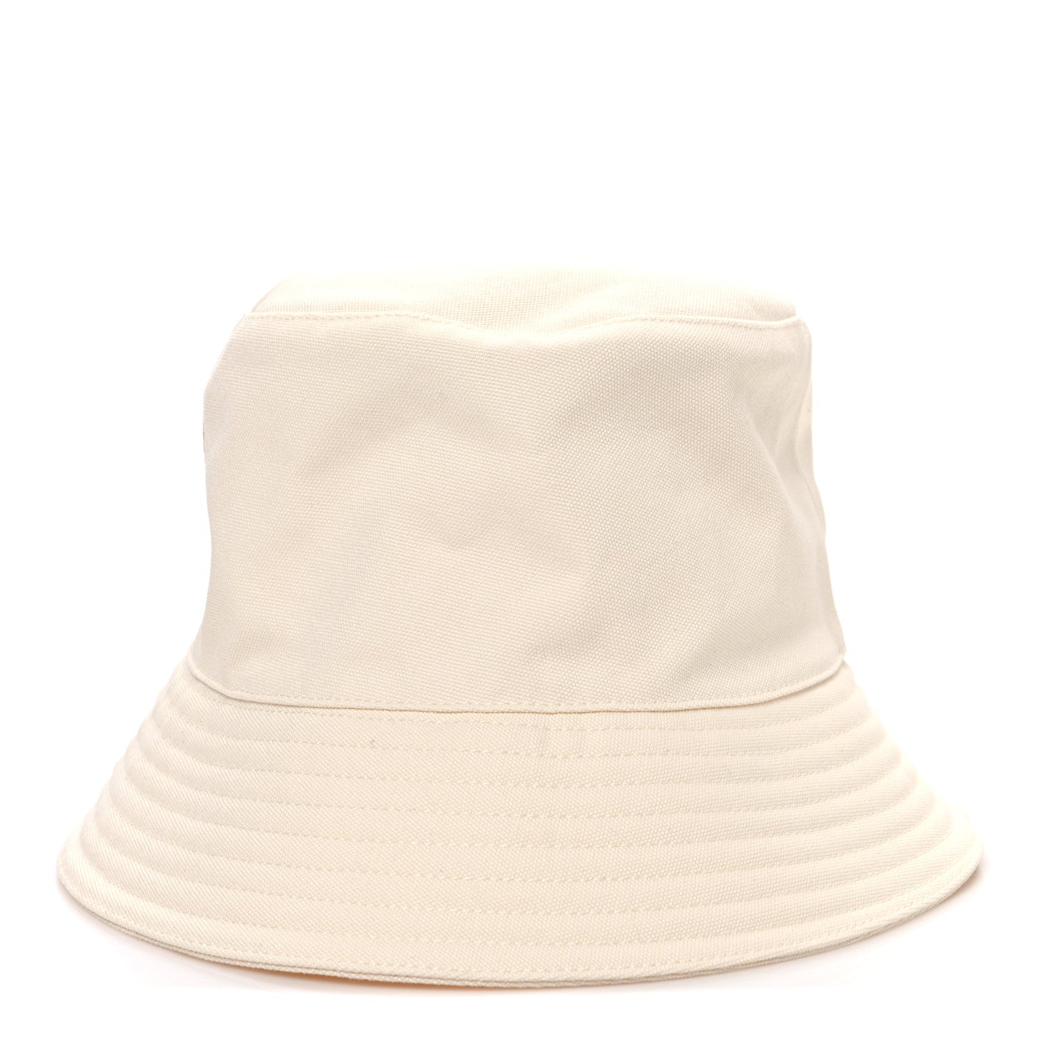 Hermes Cotton Gene Sunshine Bucket Hat 56 Ecru 4 of 8