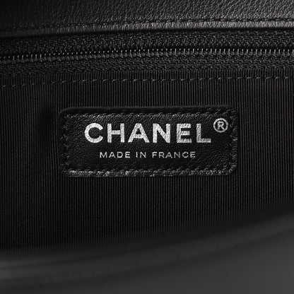 Chanel Calfskin Quilted New Medium Boy Flap So Black 6 of 8