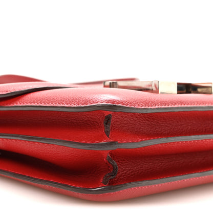 Hermes Chevre Mysore Constance 18 Rouge Piment 9 of 11