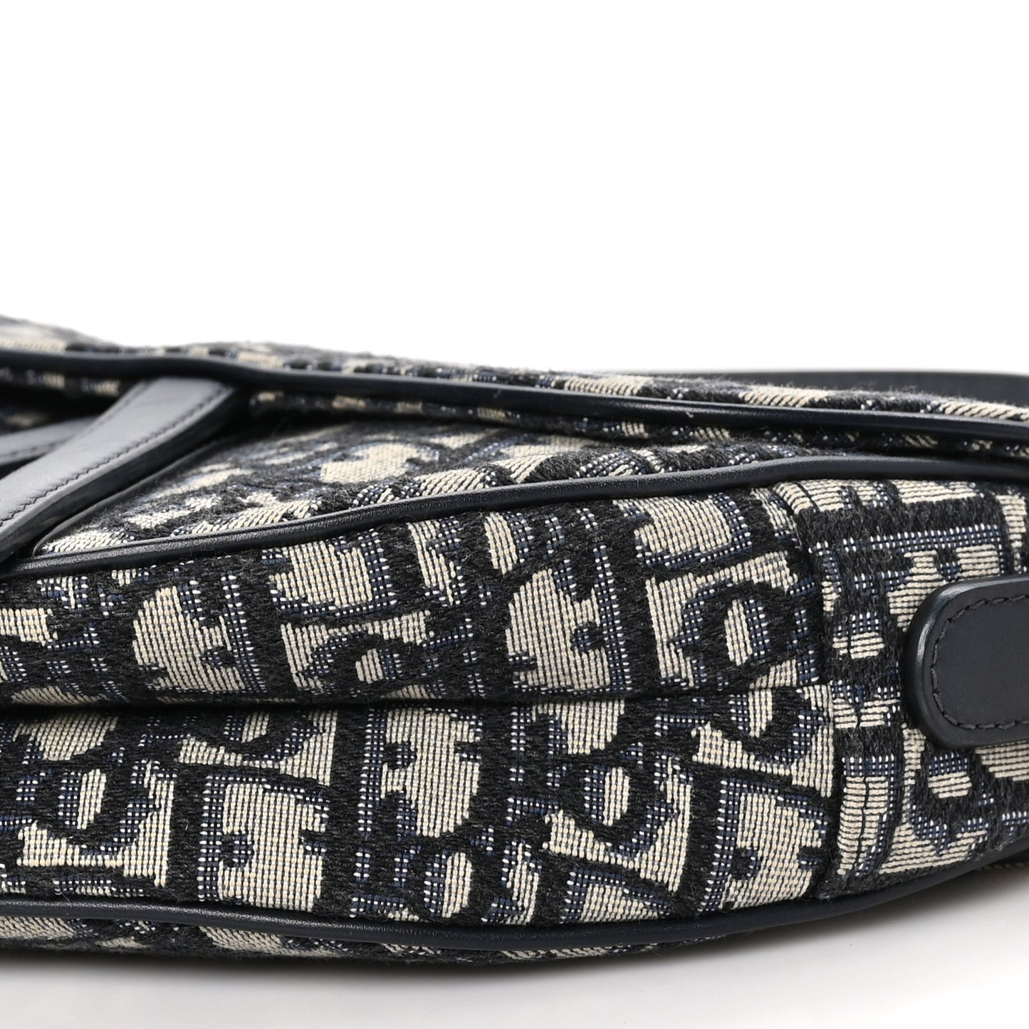 Oblique Saddle Bag Blue