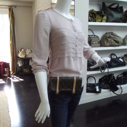 Louis Vuitton Monogram Pochette Marelle Waist Bag 2 of 9