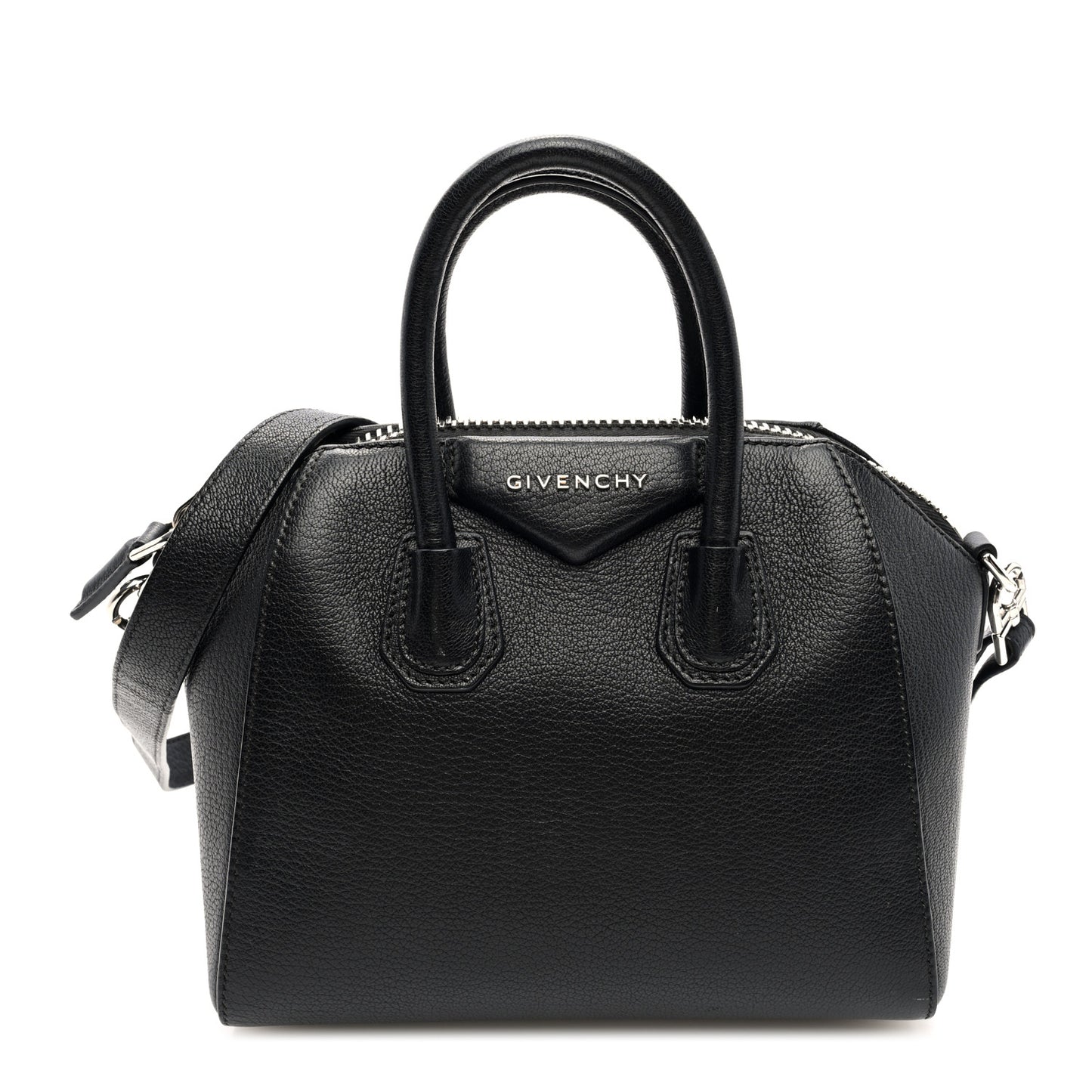 Sugar Goatskin Mini Antigona Black