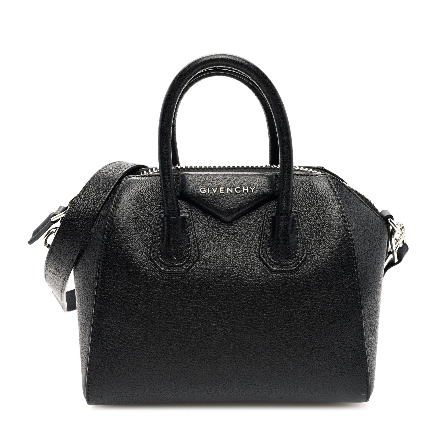 Givenchy Sugar Goatskin Mini Antigona Black 1 of 10