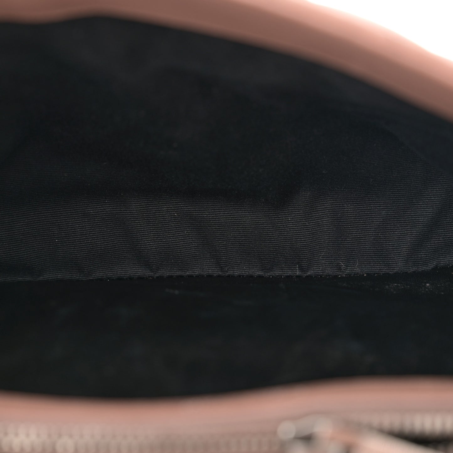 Sheepskin Matelasse Chevron Monogram Medium College Bag Fard