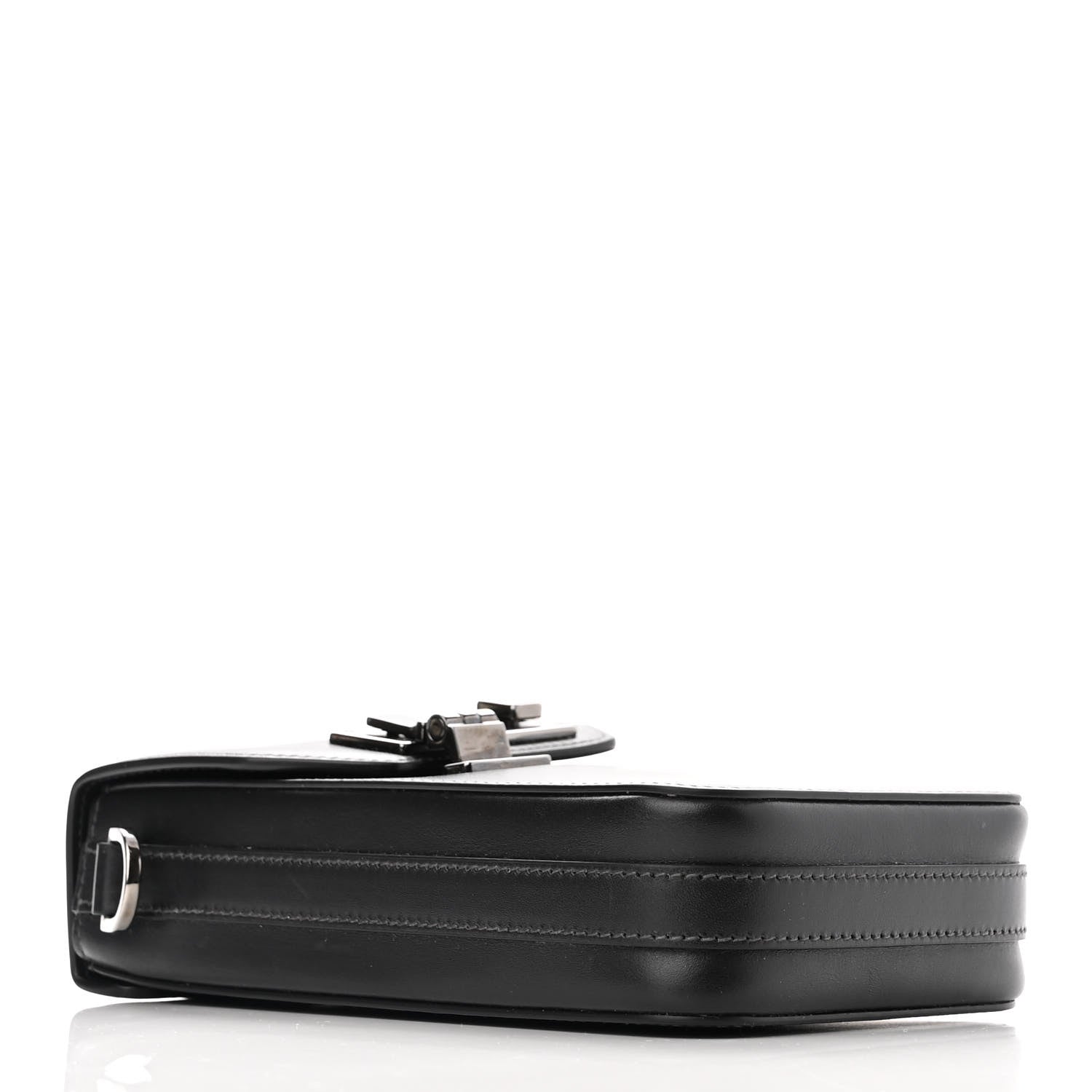 Christian Dior Smooth Calfskin Vertical Pouch Black 4 of 12
