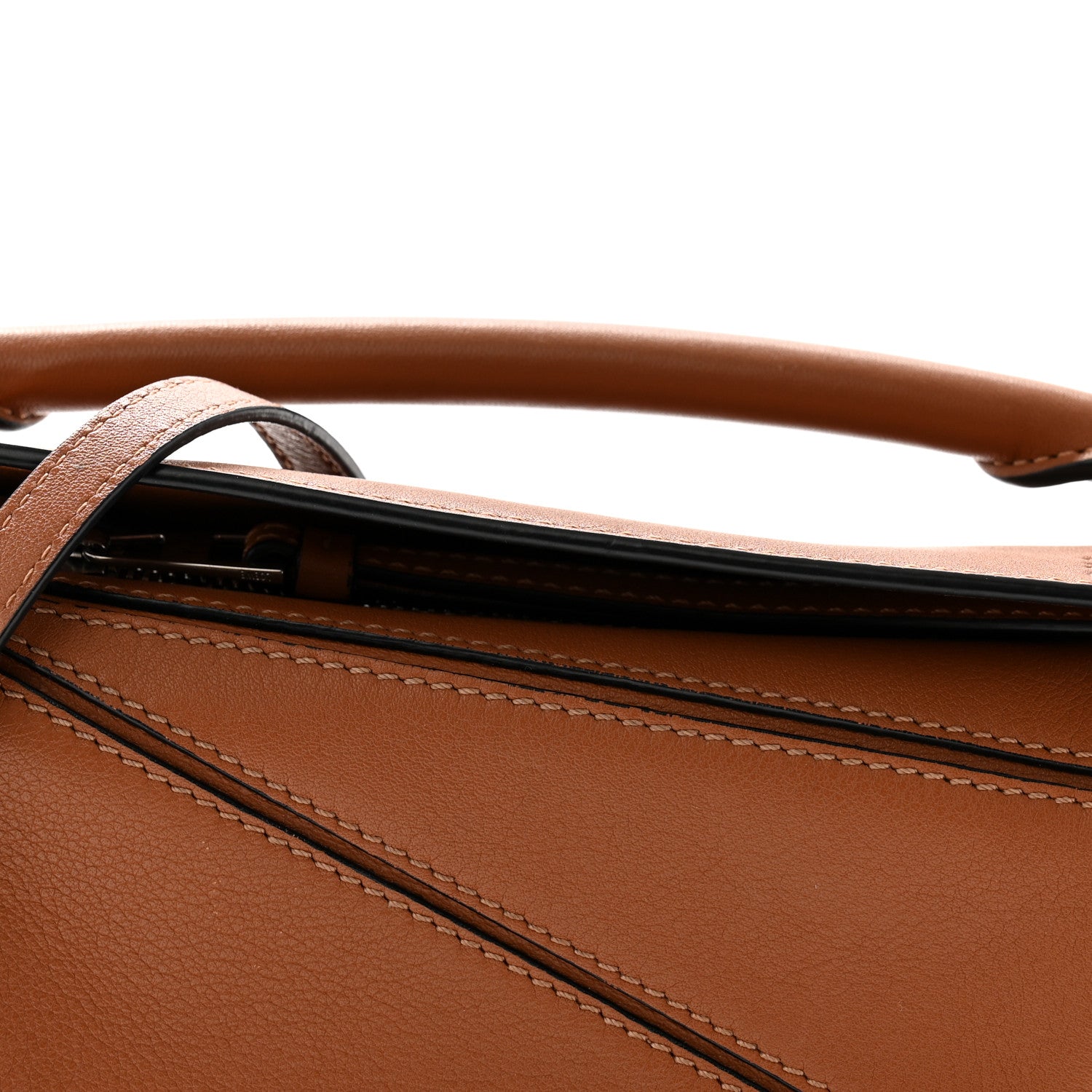 Loewe Calfskin Mini Puzzle Bag Tan 8 of 13