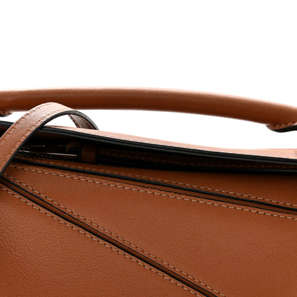 Loewe Calfskin Mini Puzzle Bag Tan 8 of 13
