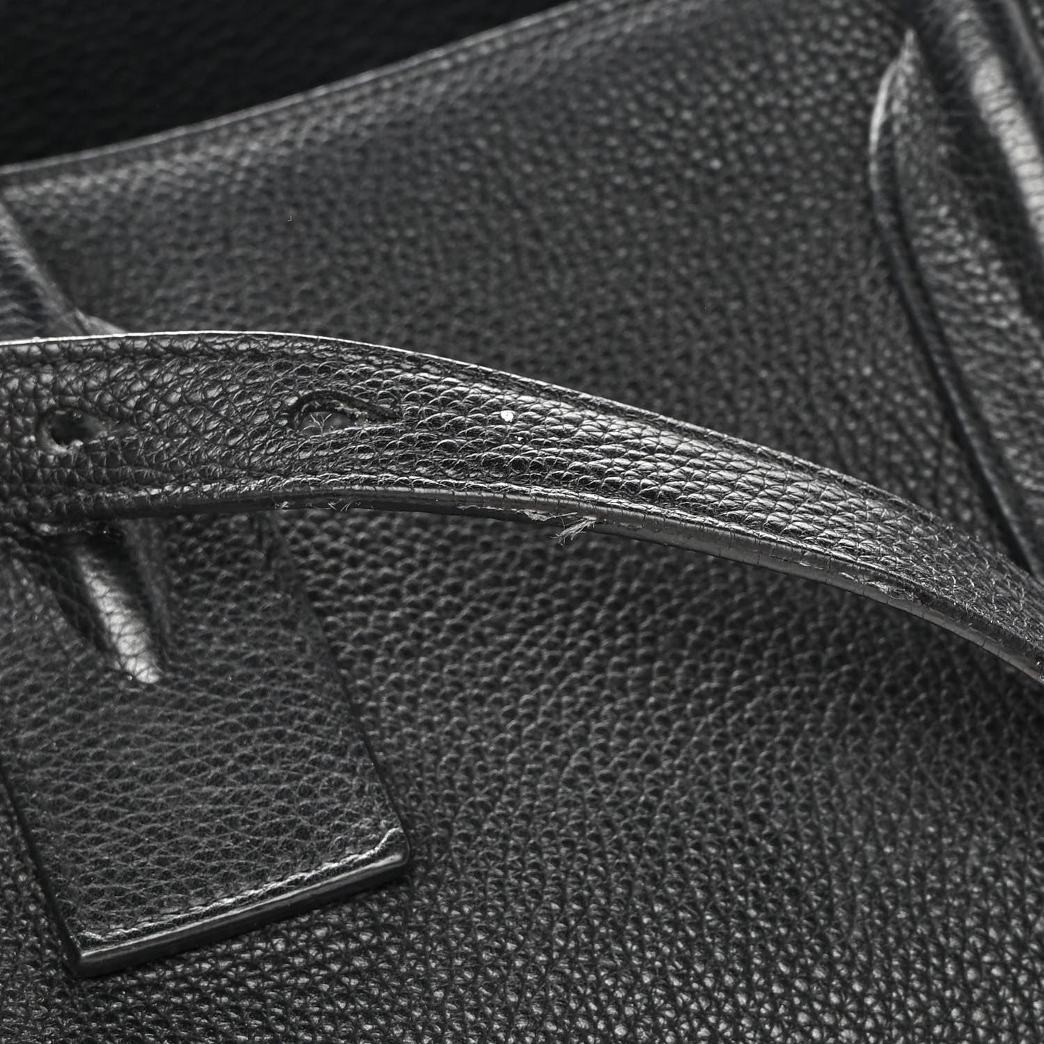 Saint Laurent Grained Calfskin Medium Souple Sac De Jour Black 24 of 25