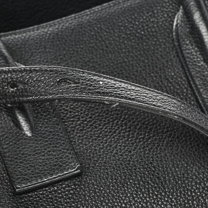 Saint Laurent Grained Calfskin Medium Souple Sac De Jour Black 24 of 25