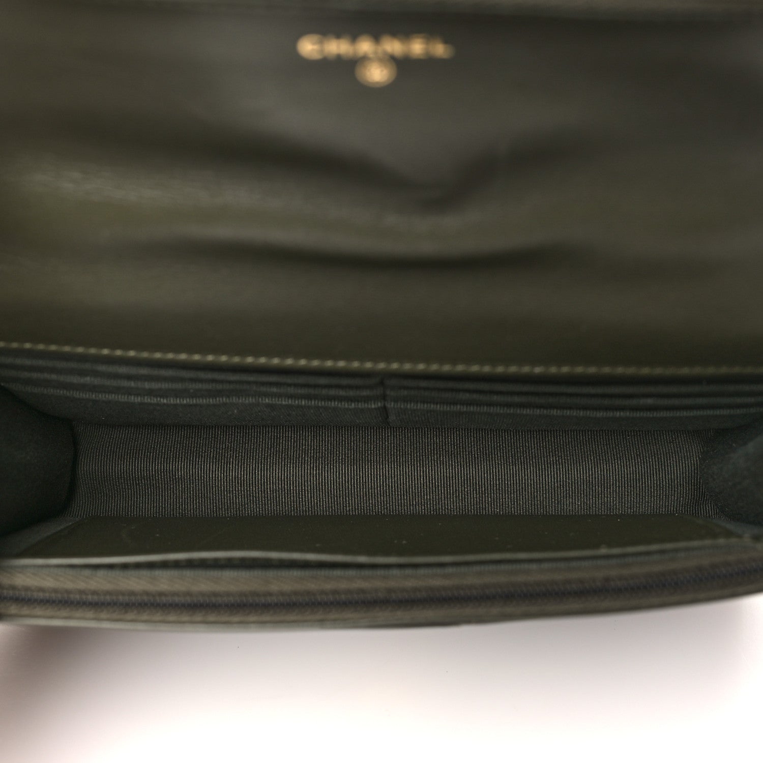 Chanel Lambskin Quilted Pick Me Up Wallet On Chain WOC Green 5 of 11