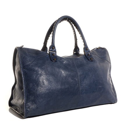 Balenciaga Agneau Classic Hardware Work Bleu Roi 3 of 11