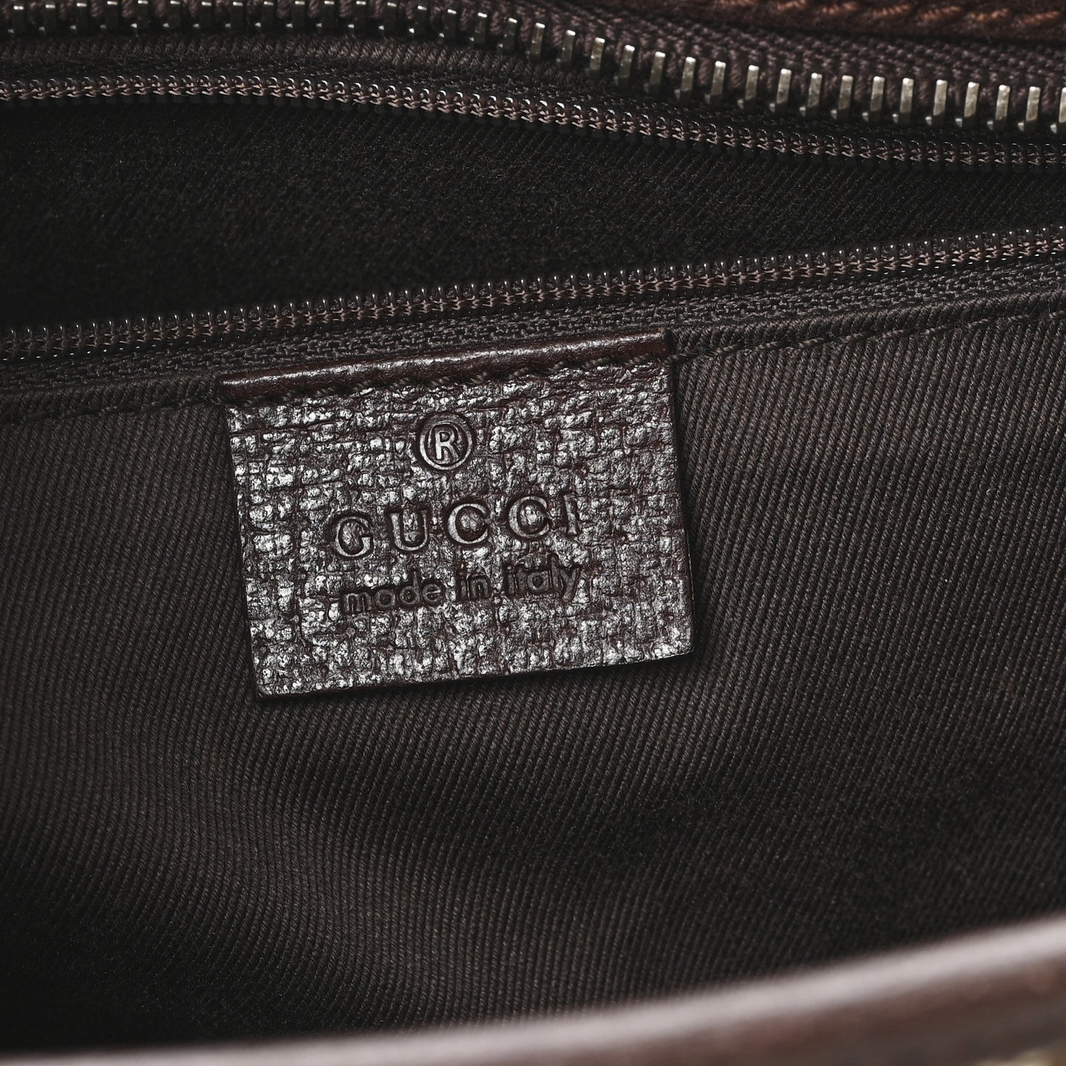 Gucci Monogram Shoulder Bag Dark Brown 6 of 10