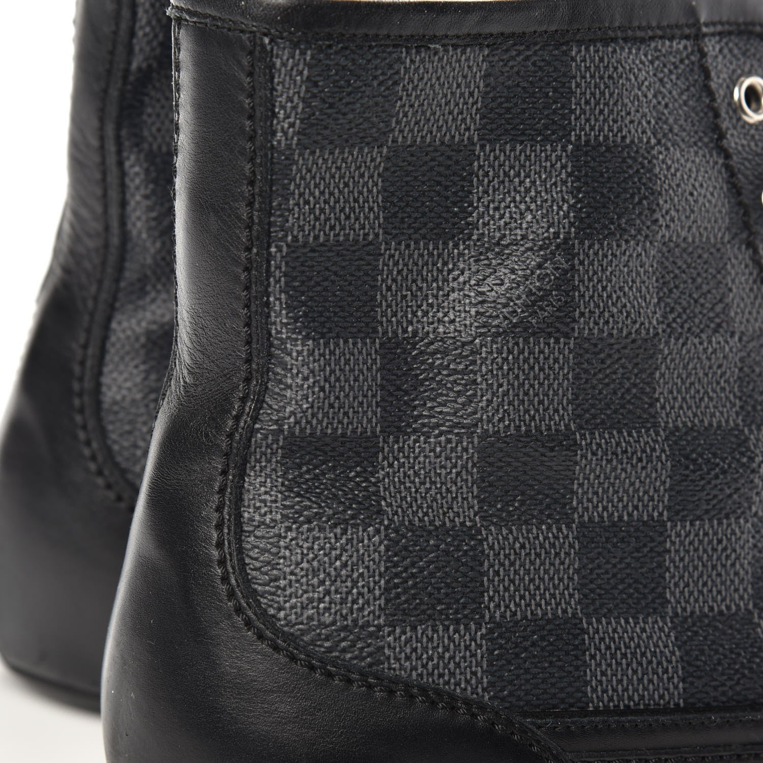 Louis Vuitton Damier Graphite High Top Sneakers 9 6 of 10