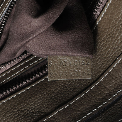 Celine Drummed Calfskin Micro Luggage Souris 7 of 9