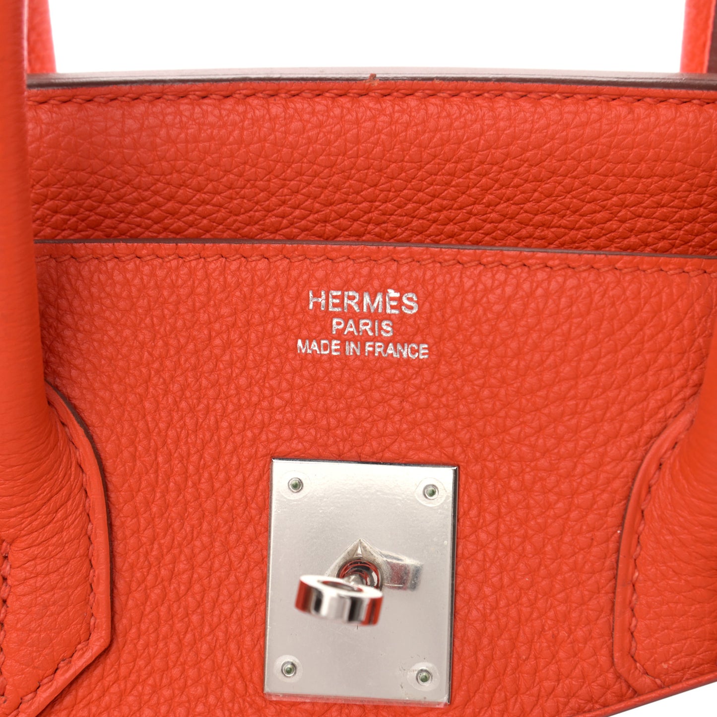 Togo Birkin 35 Rouge Pivoine