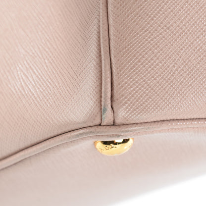 Prada Saffiano Small Galleria Double Zip Tote Cammeo 13 of 14