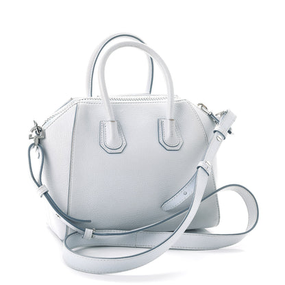 Givenchy Sugar Goatskin Mini Antigona Light Blue 4 of 16