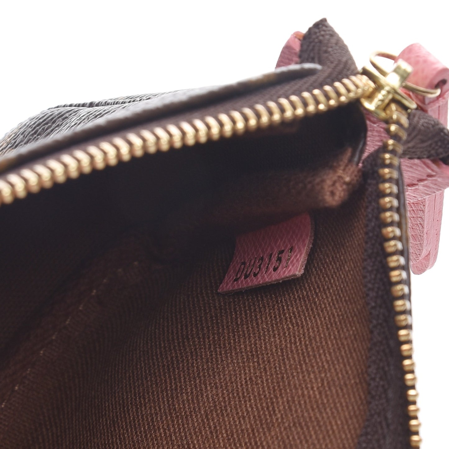 Monogram Illustre Mini Pochette Accessories Rose