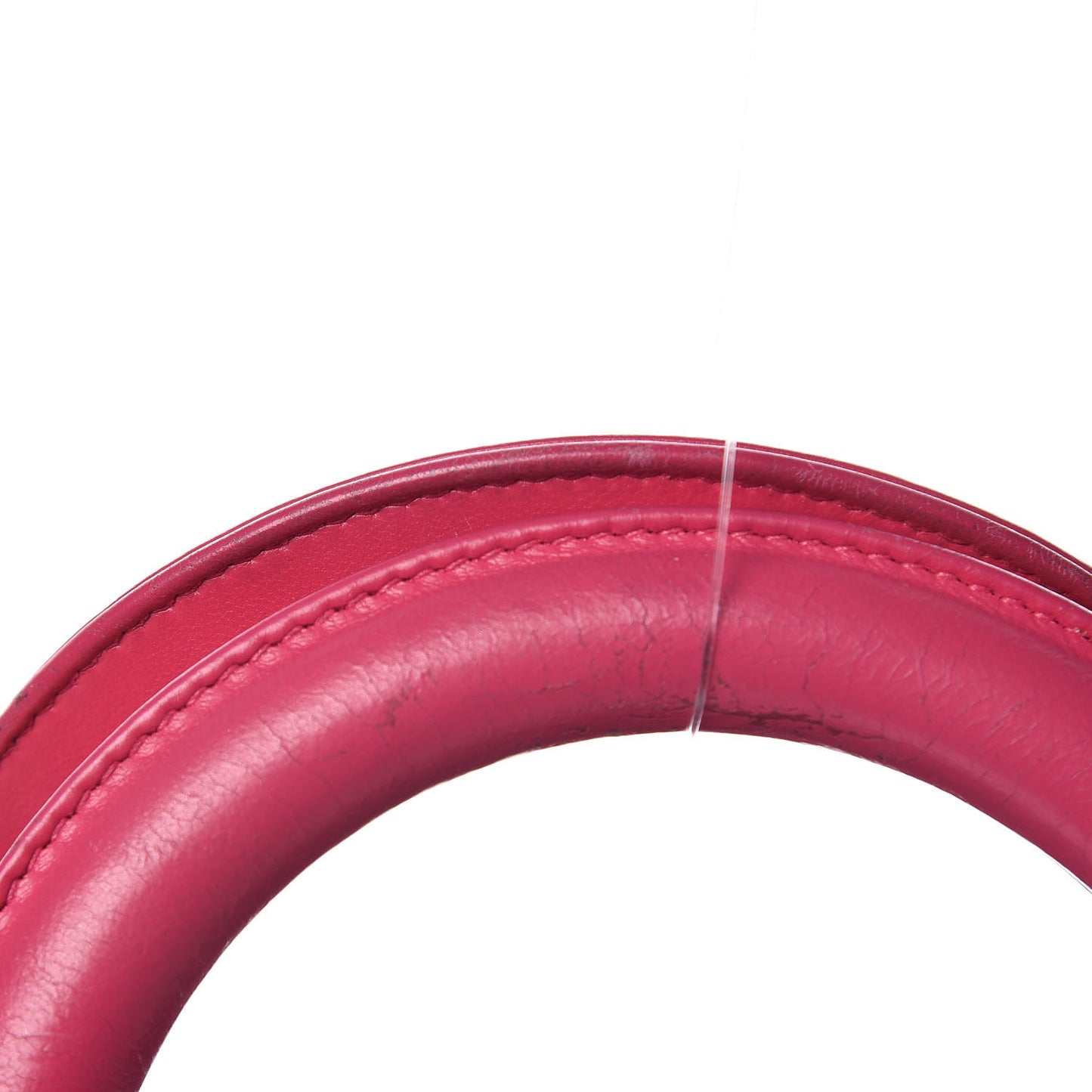 Lambskin Cannage Large Lady Dior Fuchsia