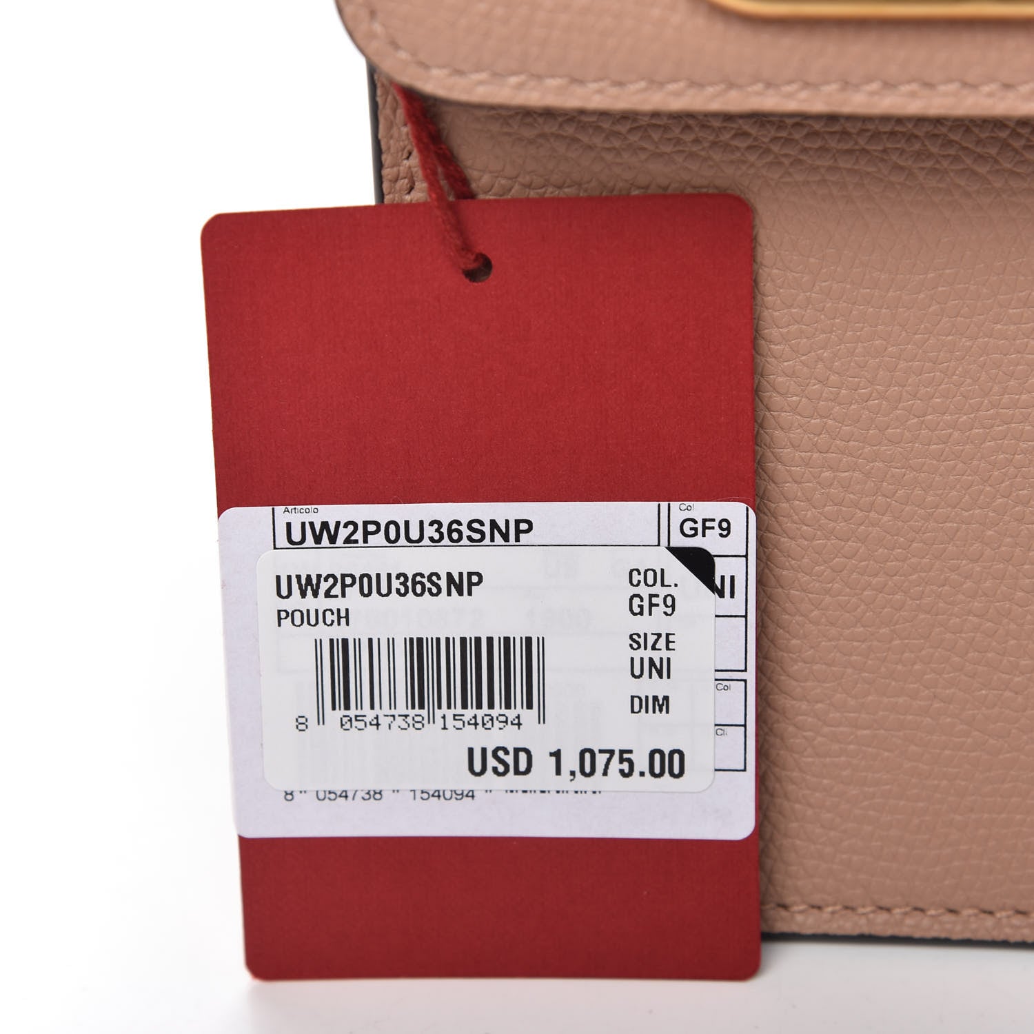 Valentino Garavani Grained Calfskin Vlogo Crossbody Pouch Rose Cannelle 10 of 12