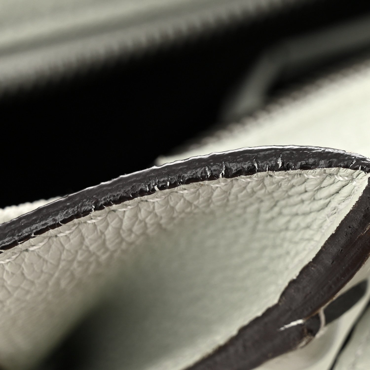 Celine Drummed Calfskin Micro Luggage Lune 13 of 13