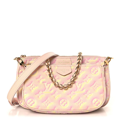 Louis Vuitton Empreinte Monogram Summer Stardust Multi Pochette Accessories Pink 1 of 11