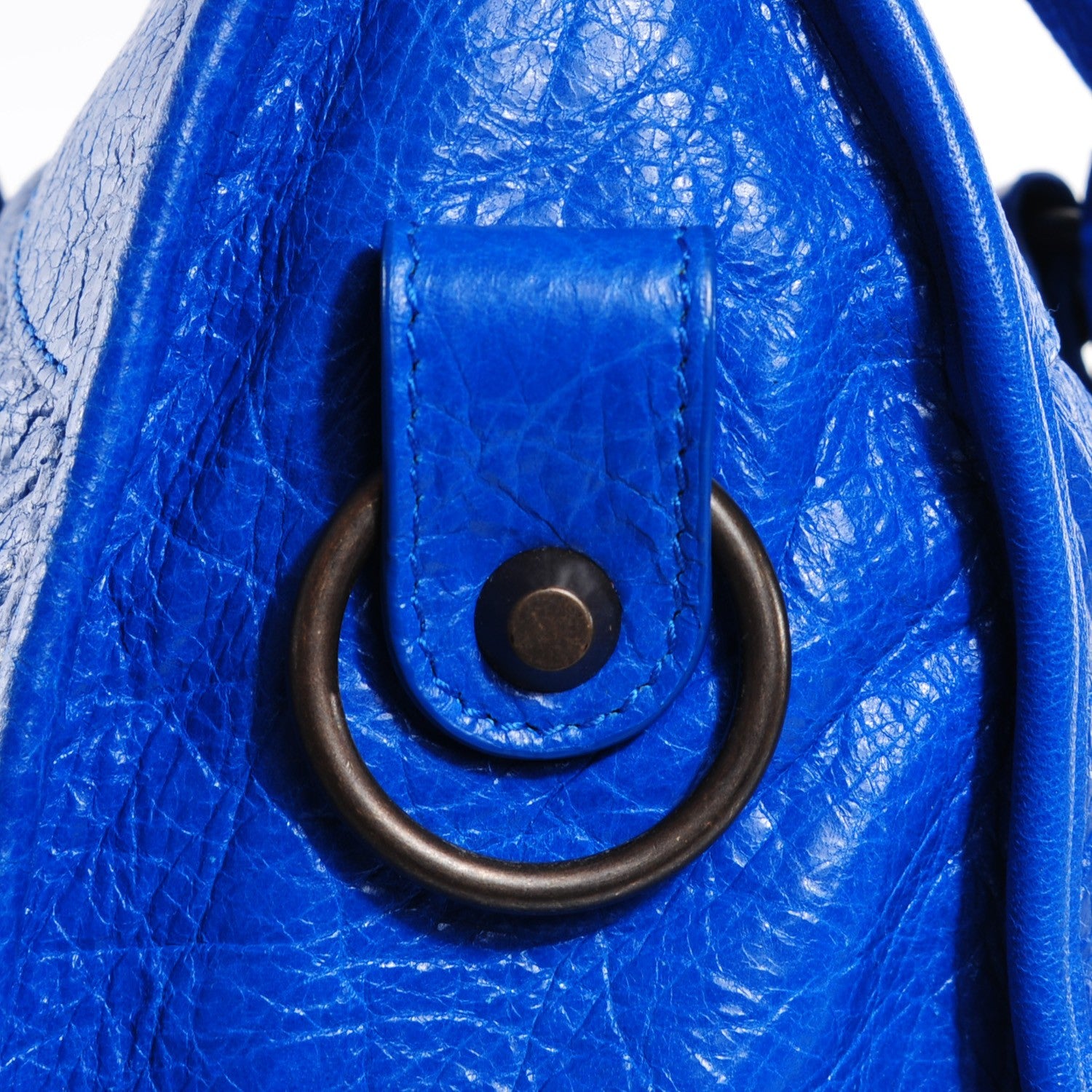 Balenciaga Agneau Classic Hardware City Bleu Lazuli 13 of 14