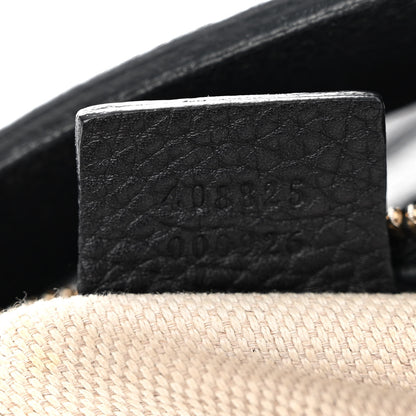 Gucci Pebbled Calfskin Large Soho Hobo Black 7 of 11