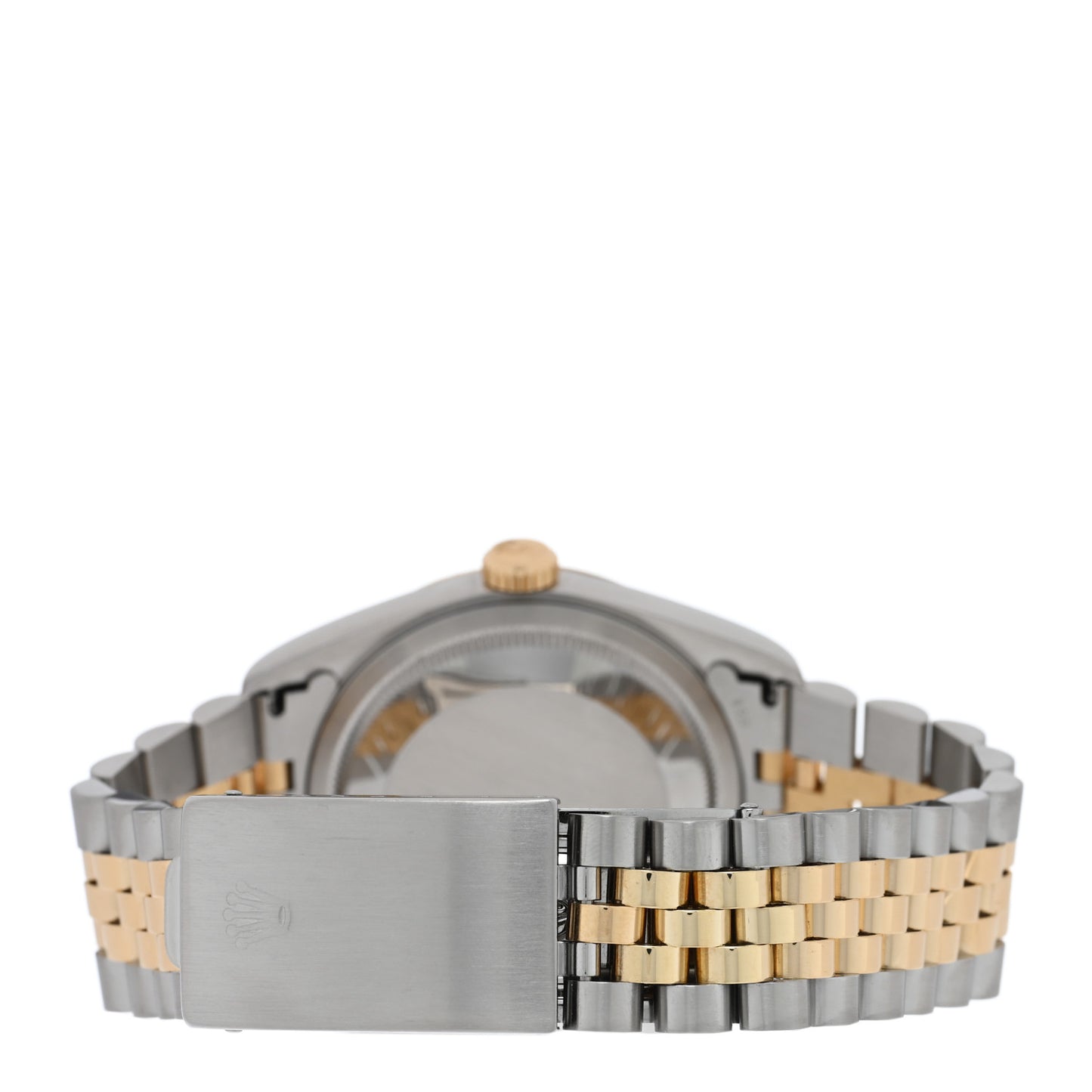 Stainless Steel 18K Yellow Gold Diamond 36mm Oyster Perpetual Datejust Watch Champagne 16233
