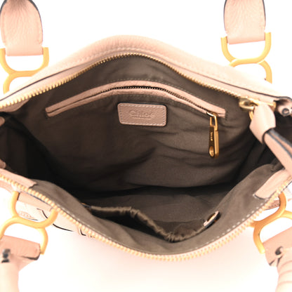 Chloe Calfskin Medium Marcie Satchel Pale Pink 5 of 14