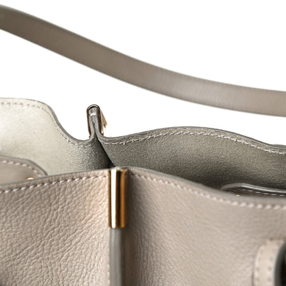 Chloe Smooth Calfskin Medium Vick Tote Motty Grey 17 of 18