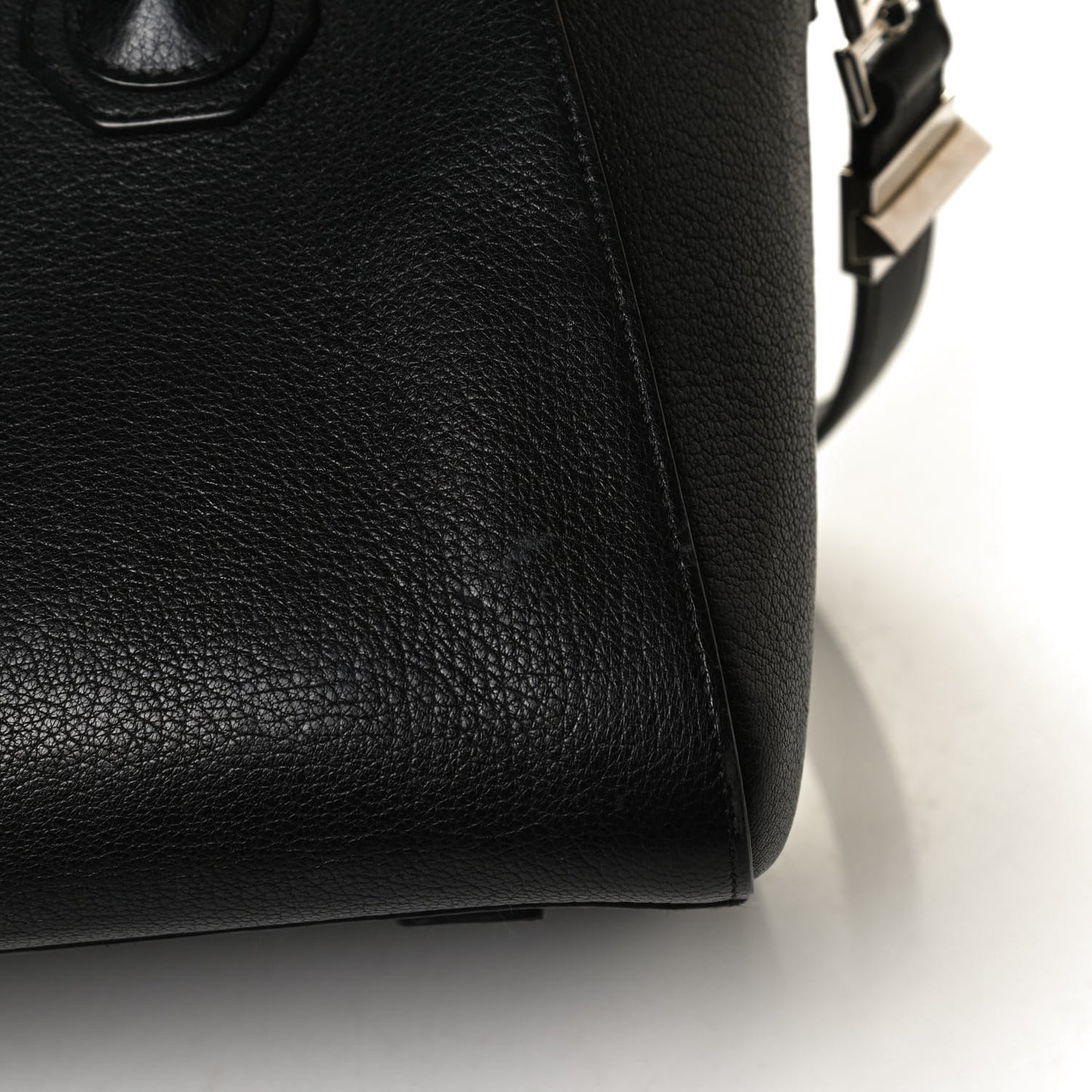 Sugar Goatskin Small Antigona Black